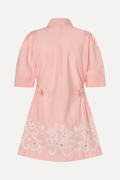 2522 Structured Sleeve Mini Dress