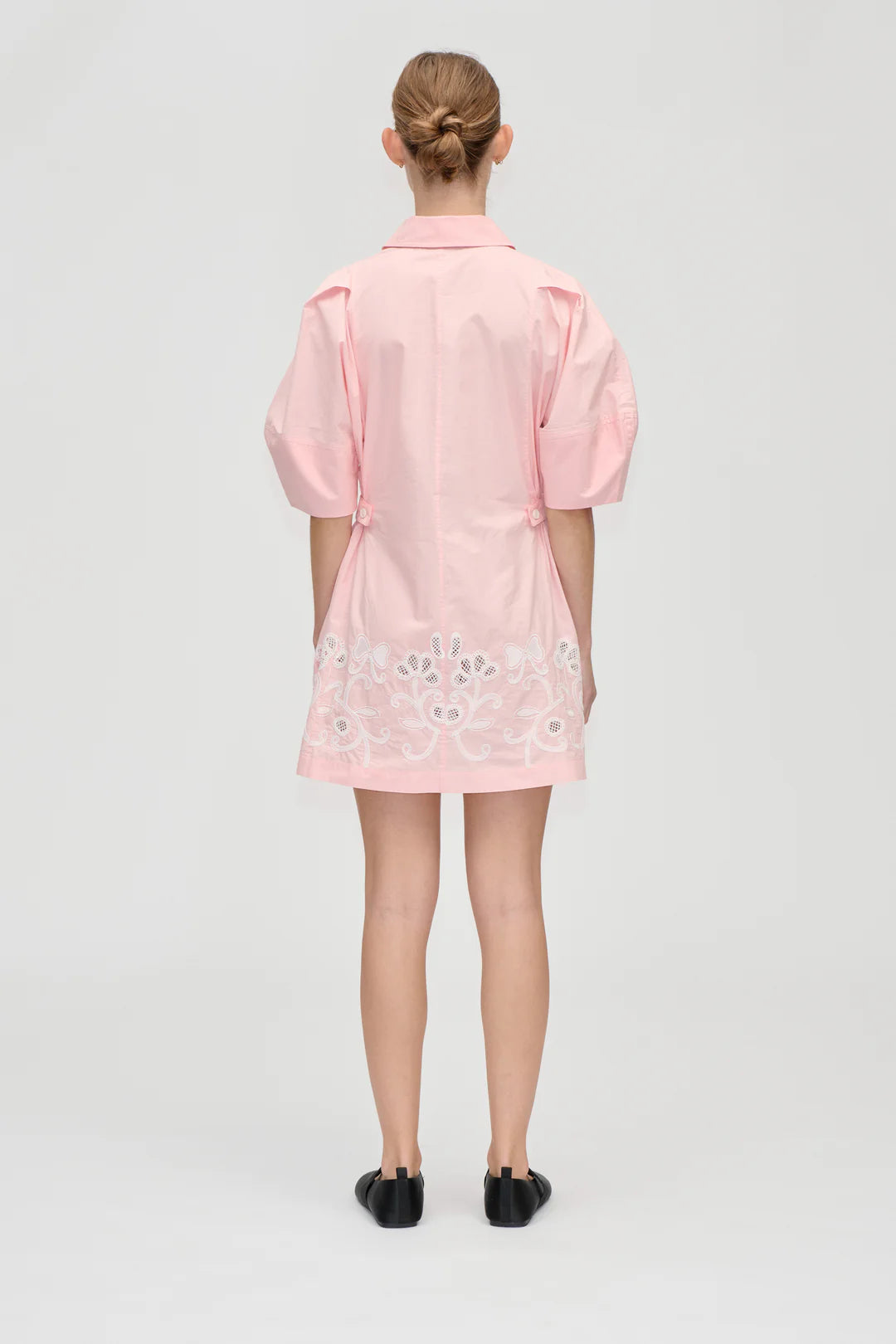 2522 Structured Sleeve Mini Dress
