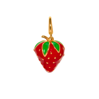 Strawberry Bag Charm