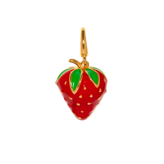 Strawberry Bag Charm