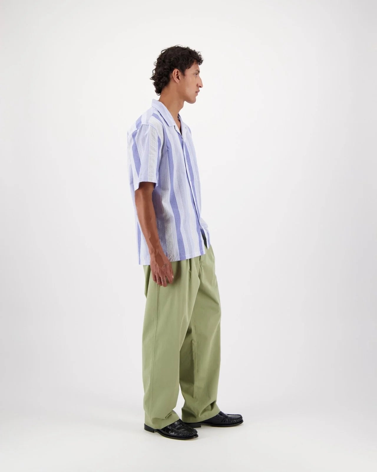 Stripe Short Sleeve Shirt