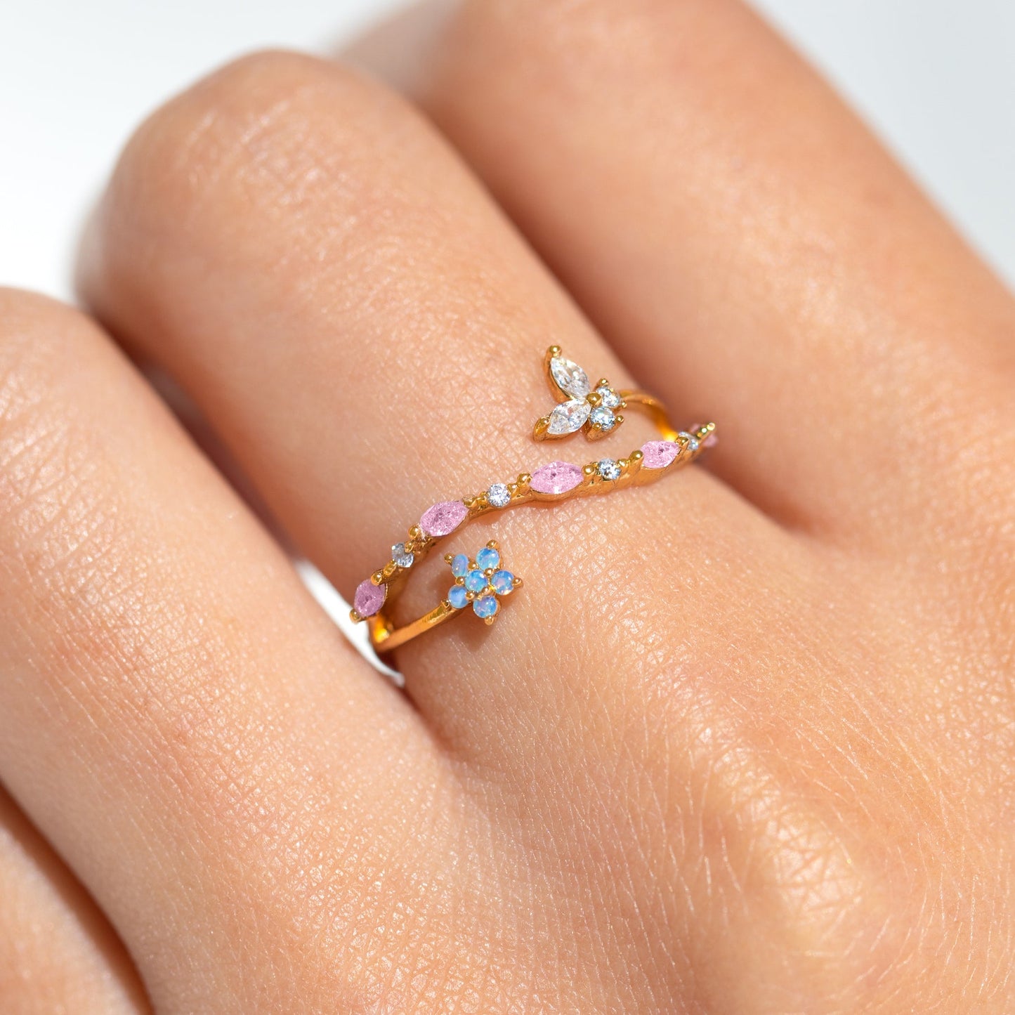 Sweet Pea Adjustable Ring