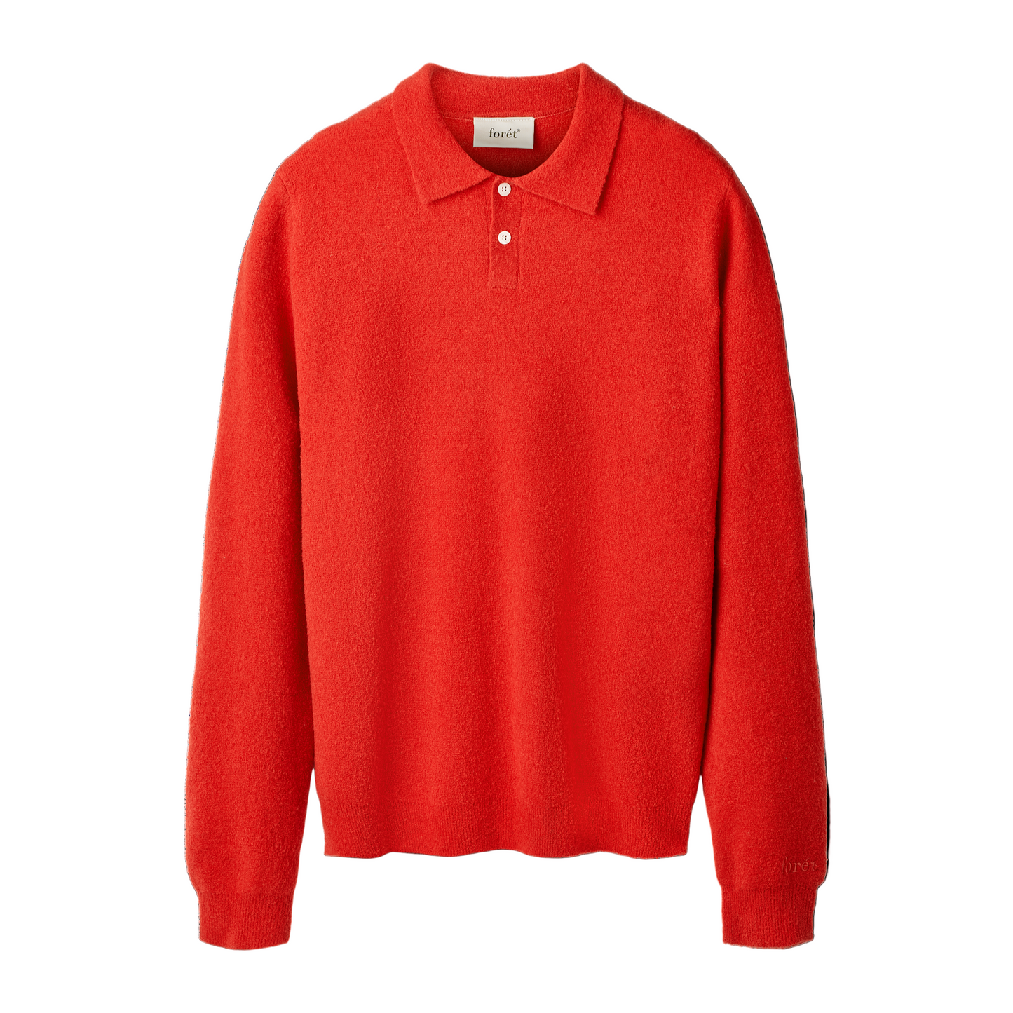 Timber Brushed Polo Knit