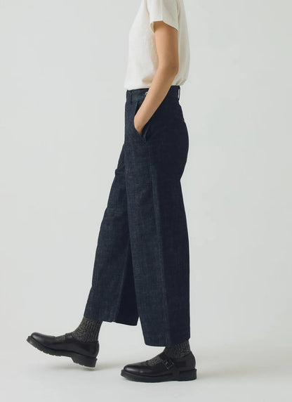 Annie Organic Indigo Side Button Jeans