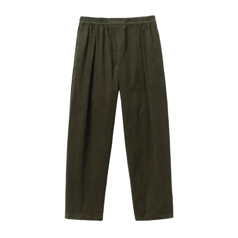 Cord Pleated Trousers