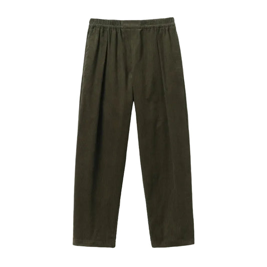 Cord Pleated Trousers