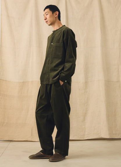 Cord Pleated Trousers