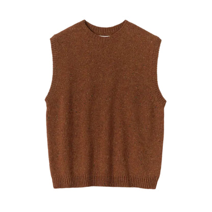 Donegal Wool Crew Neck Tank