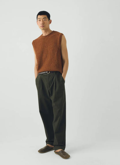 Donegal Wool Crew Neck Tank
