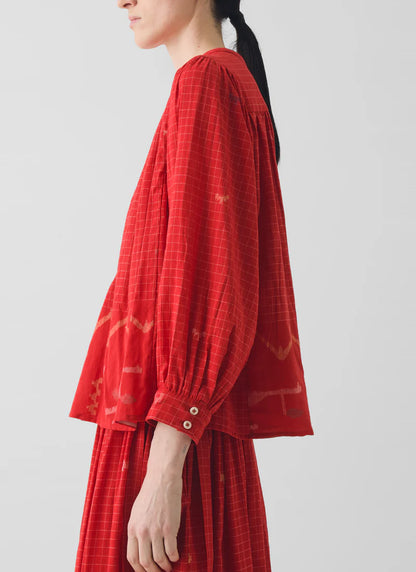 Jamdani Hand Woven Cotton Top