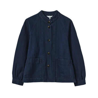 Japanese Indigo Denim Workwear Jacket
