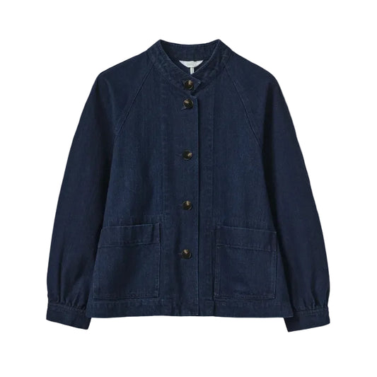 Japanese Indigo Denim Workwear Jacket