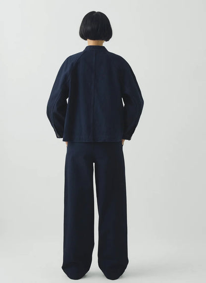 Japanese Indigo Denim Workwear Jacket