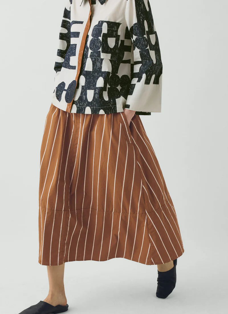 Totem Print Cotton Poplin Shirt