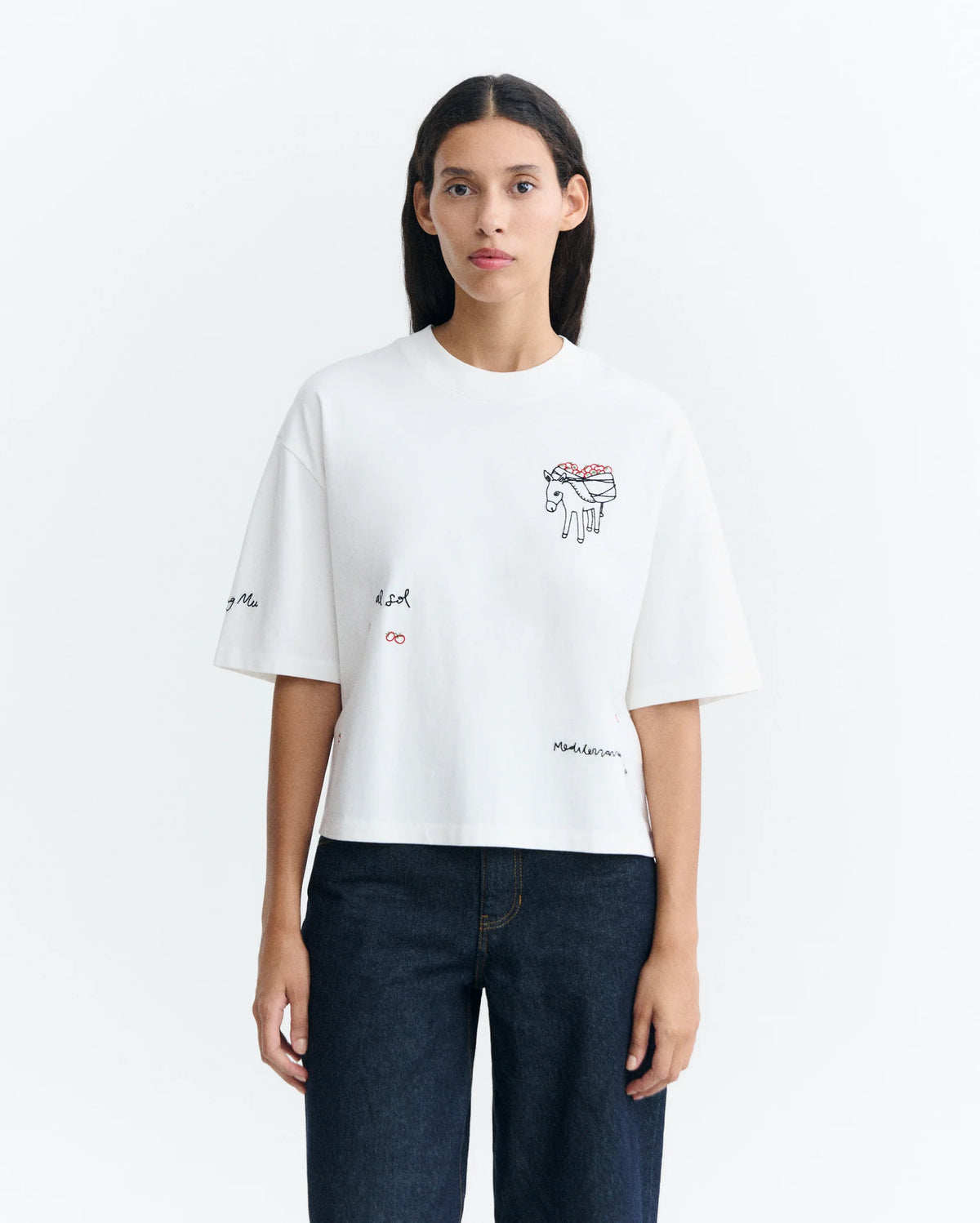 Tomatera White Lena Tee