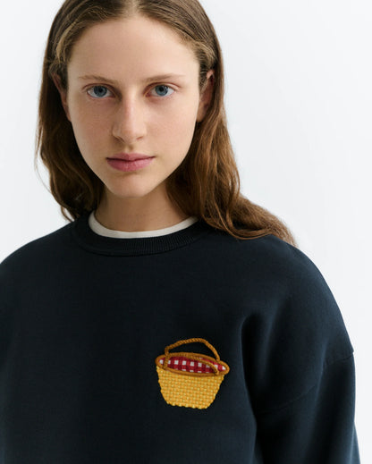 Basket Navy Jodie Sweatshirt