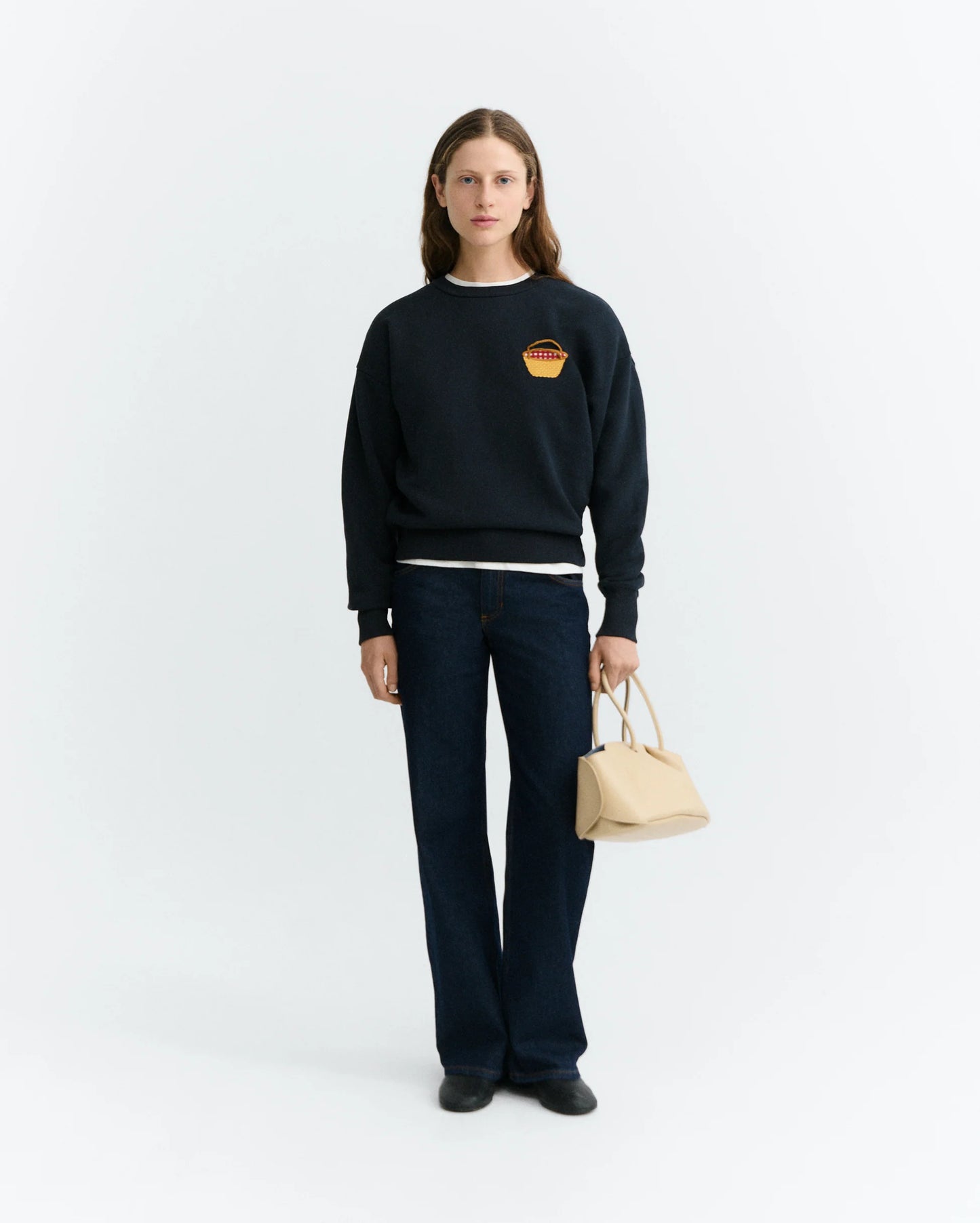 Basket Navy Jodie Sweatshirt