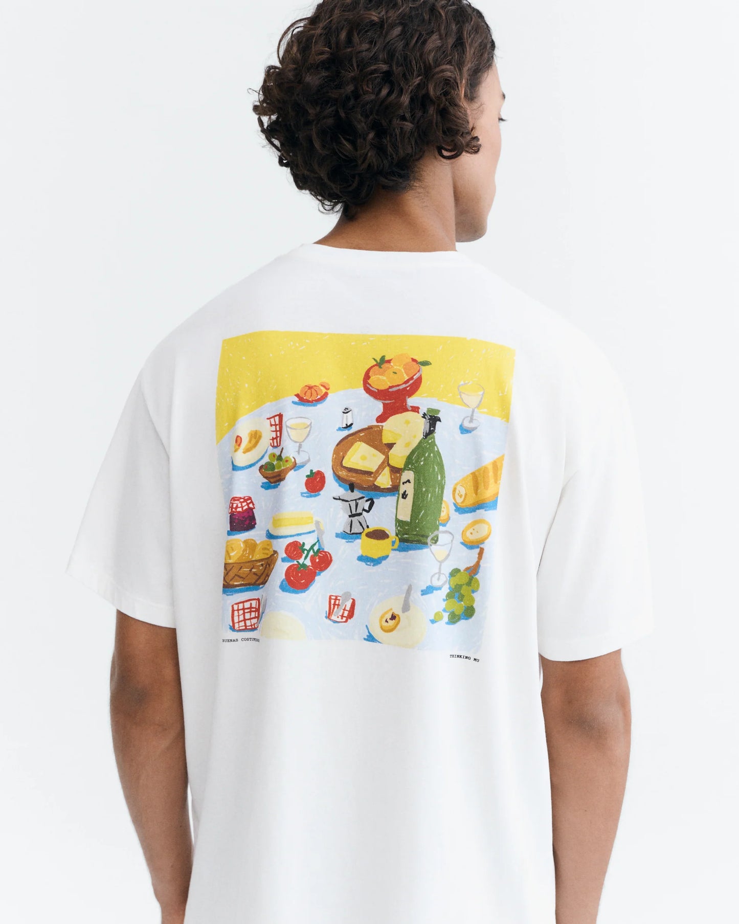 Costumbres White Aaron Tee