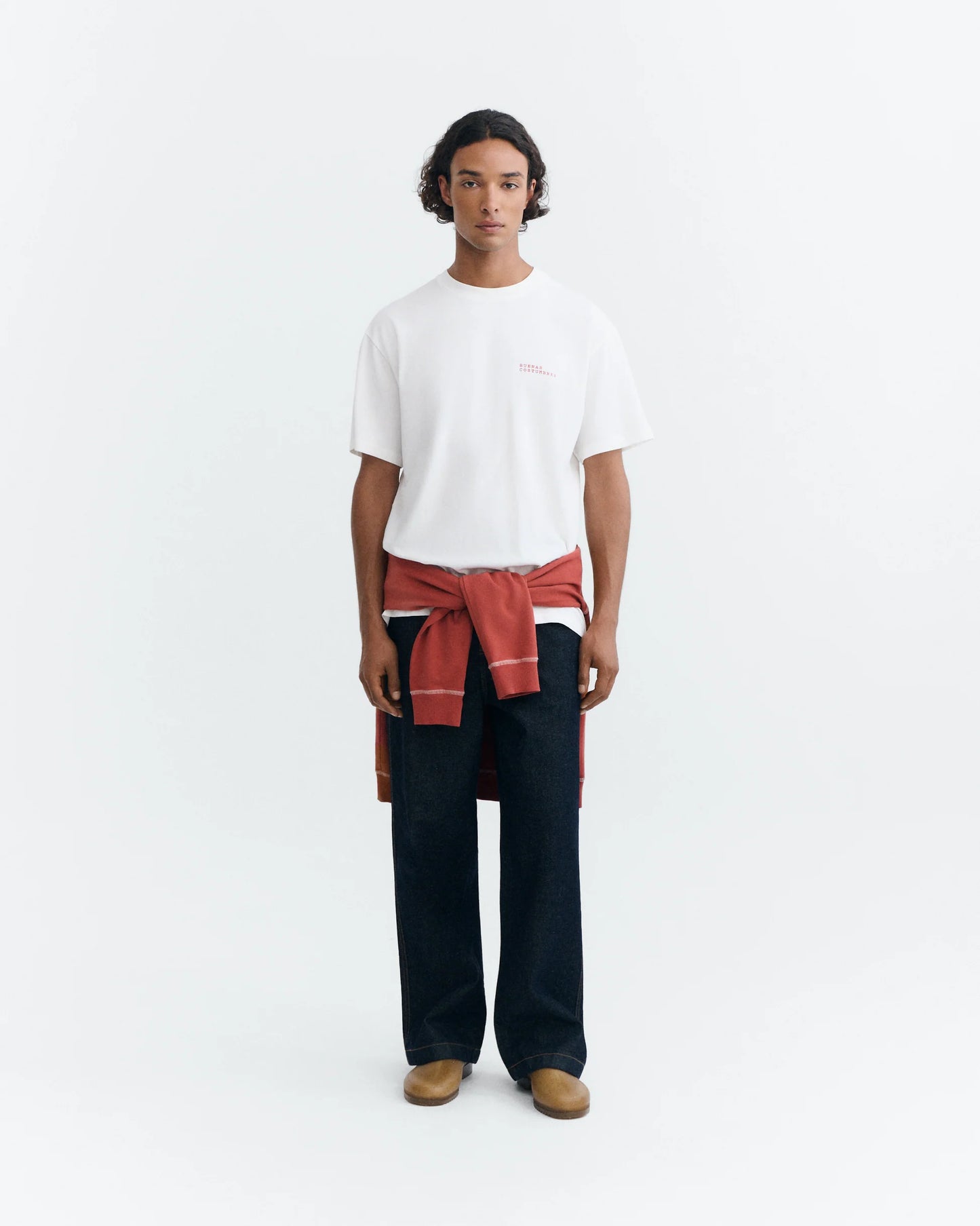 Costumbres White Aaron Tee