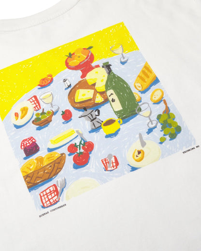 Costumbres White Aaron Tee