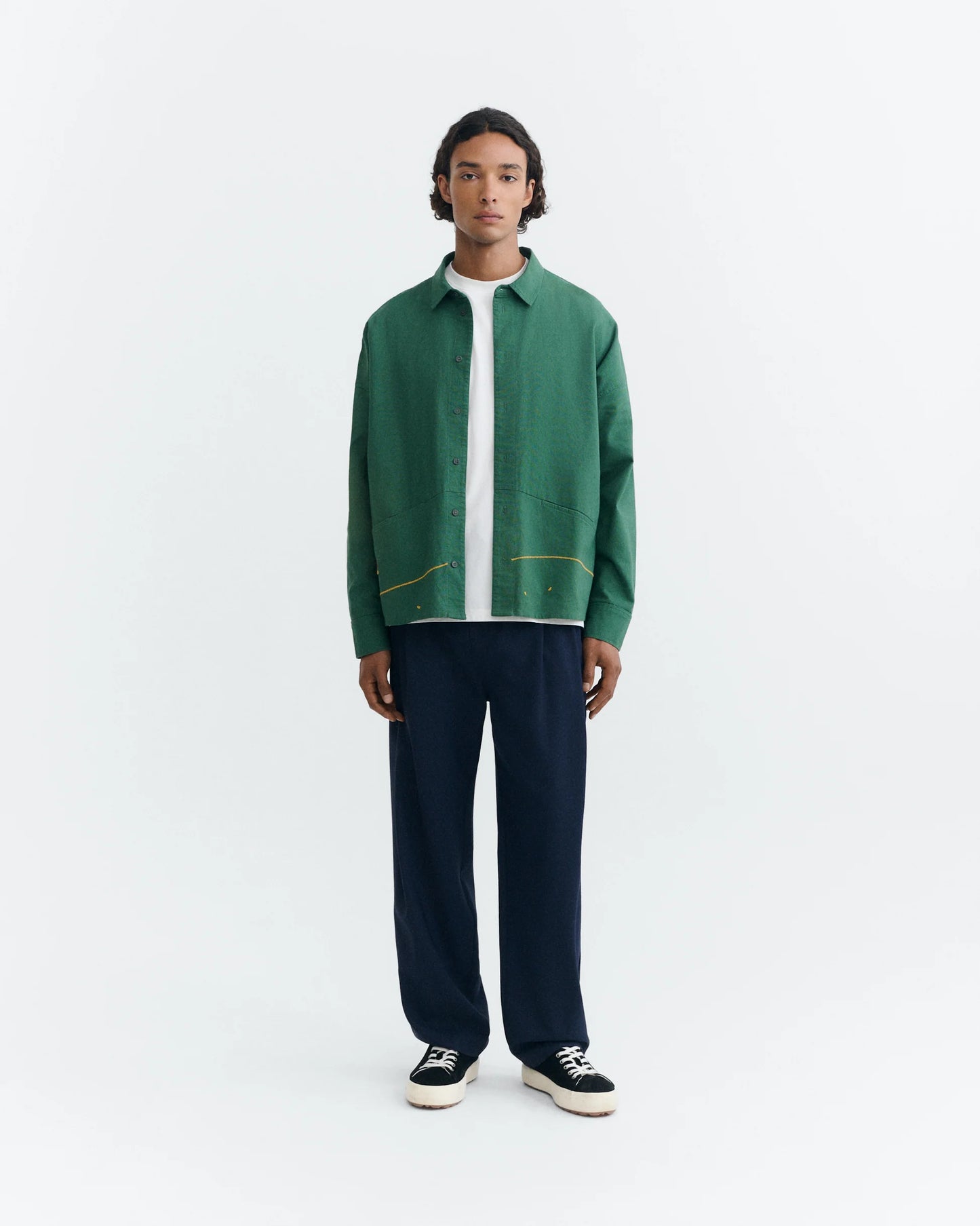 Dark Green Jim Shirt