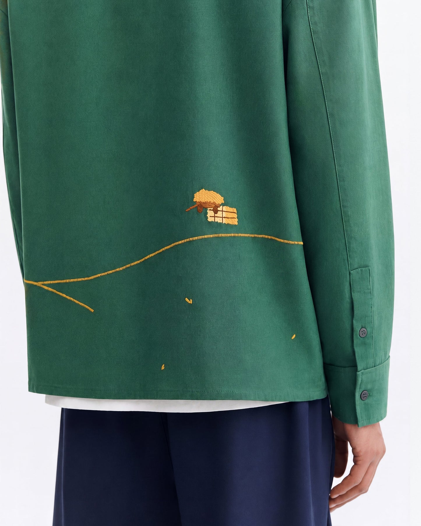 Dark Green Jim Shirt
