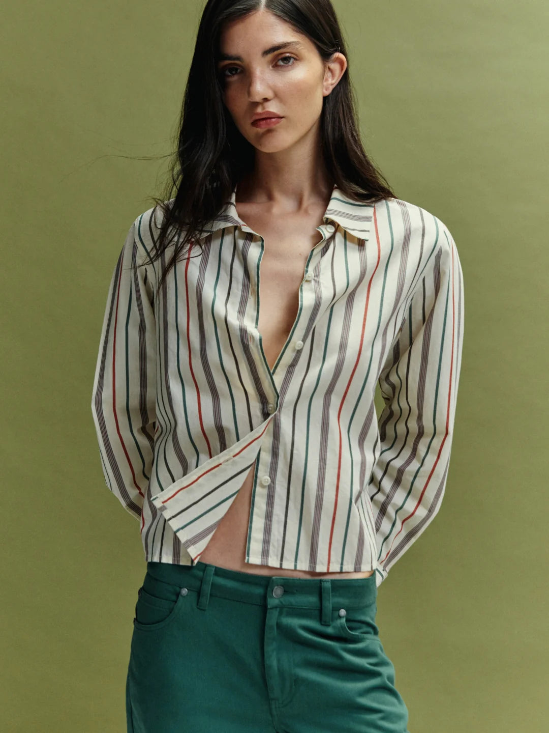 Ecru Steffi Stripes Duna Blouse