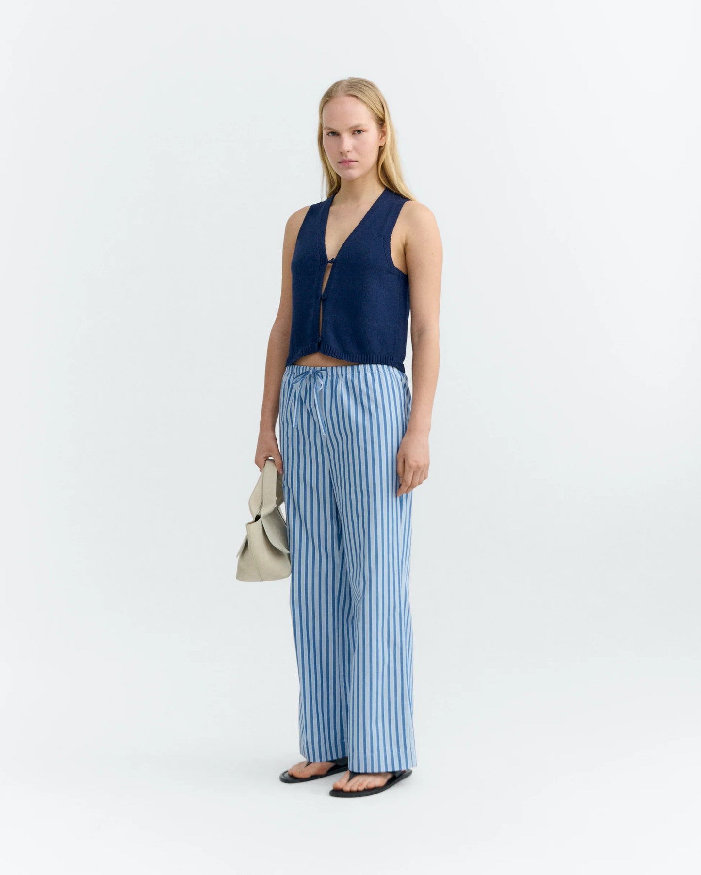 Fish Navy Rob Knitted Vest