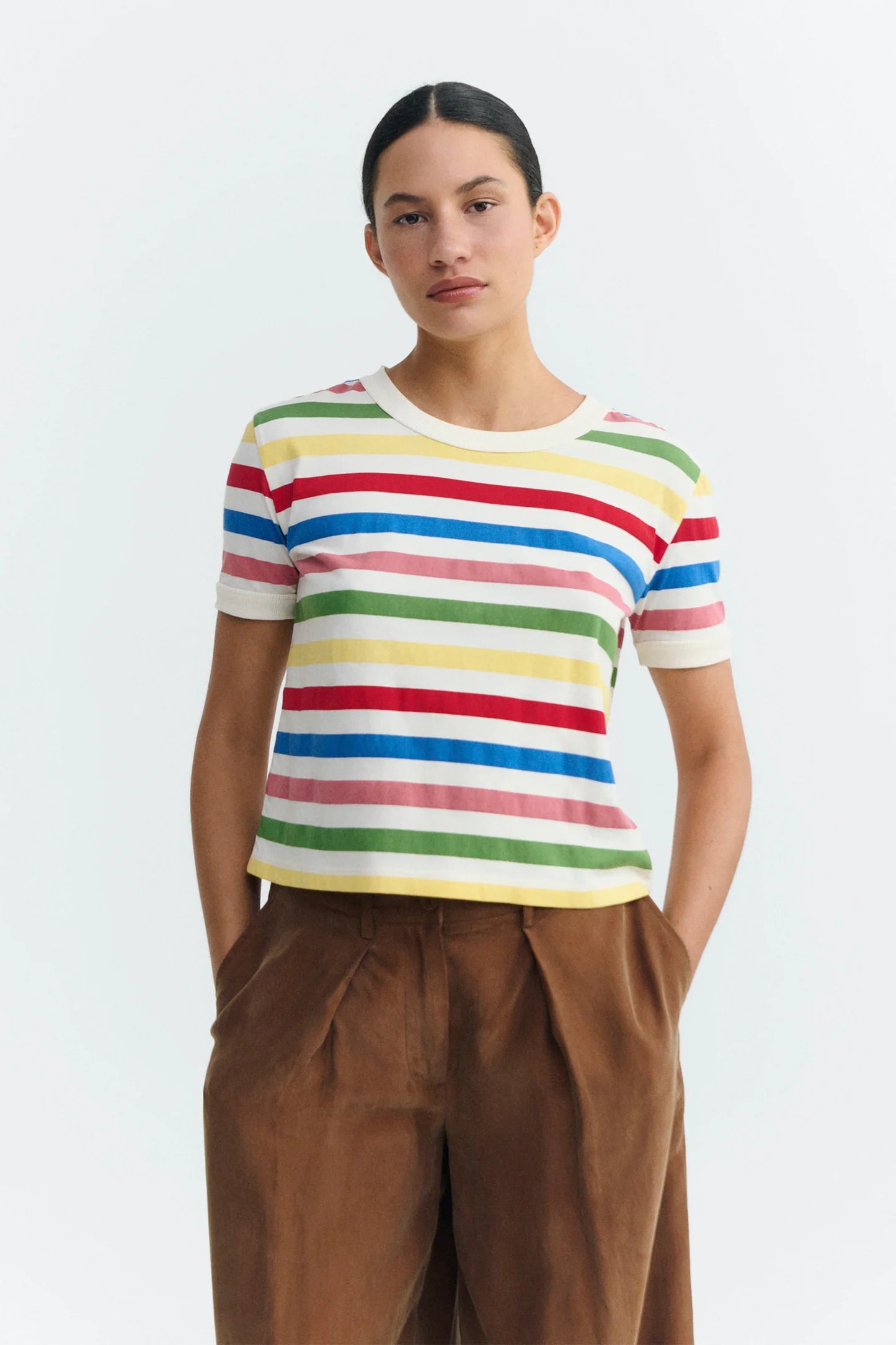 Med Stripes Zowie R Tee