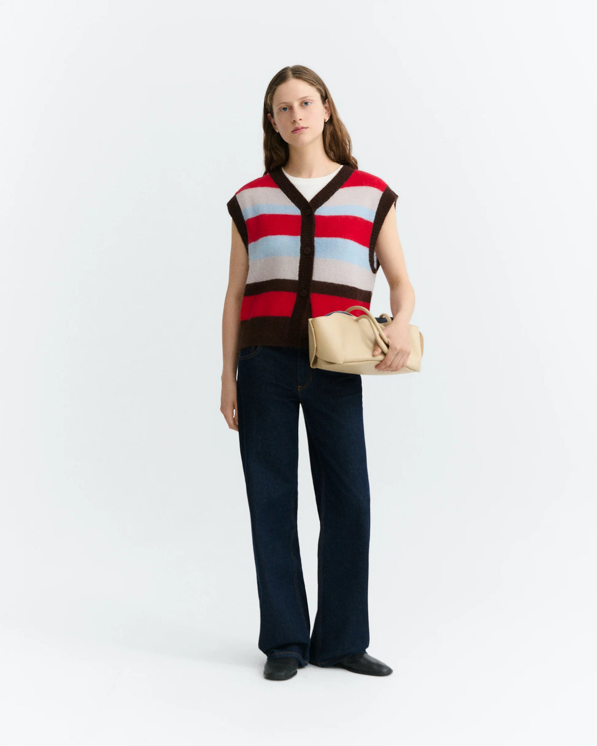 Stripes Fadwa Knitted Vest