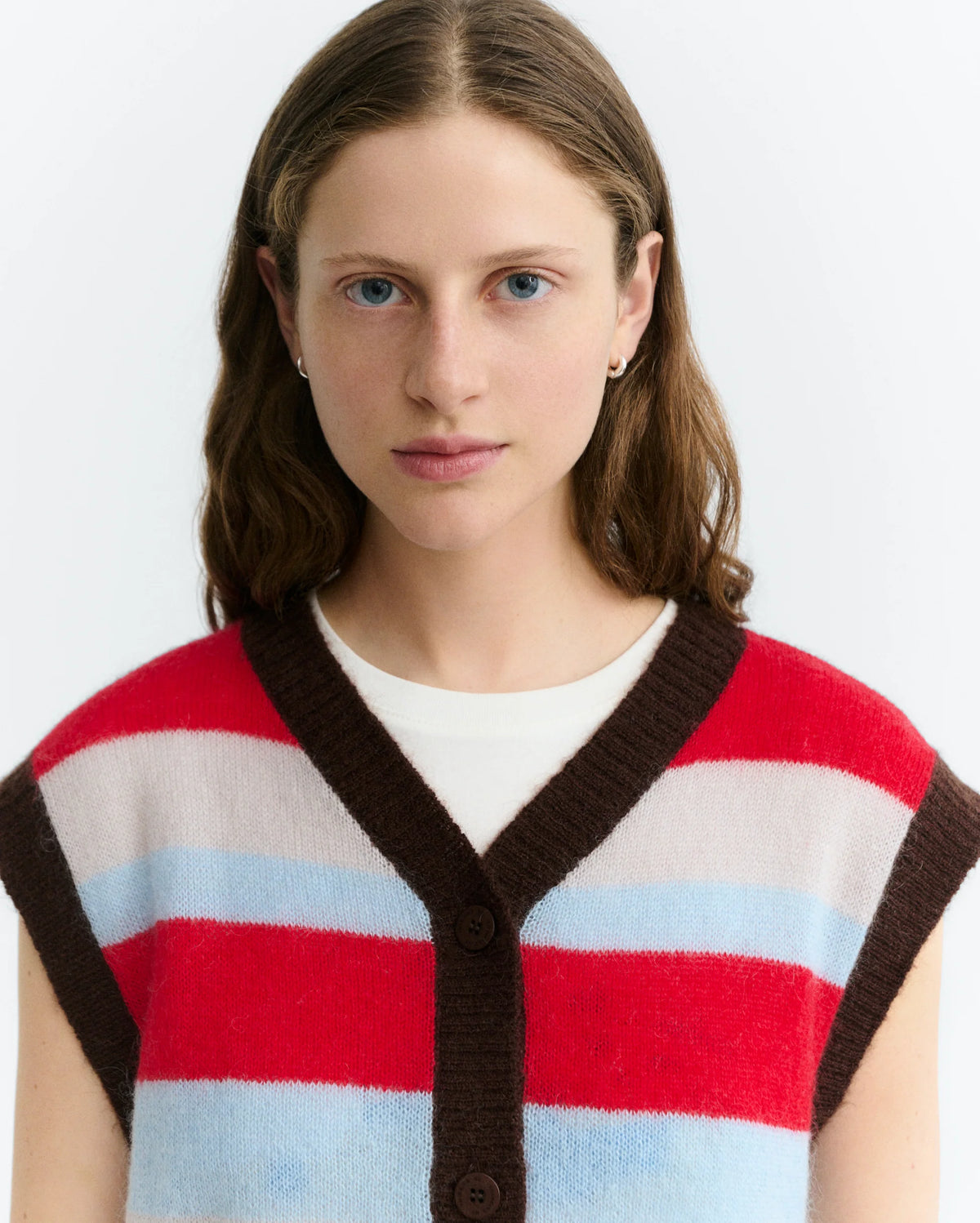 Stripes Fadwa Knitted Vest