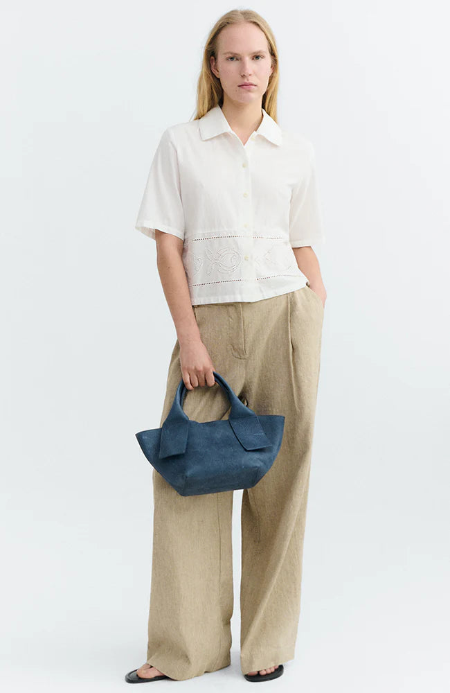 White Vainica Ane Blouse