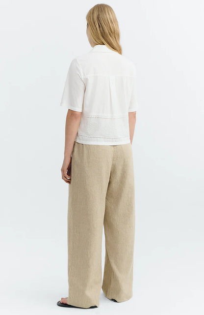 White Vainica Ane Blouse