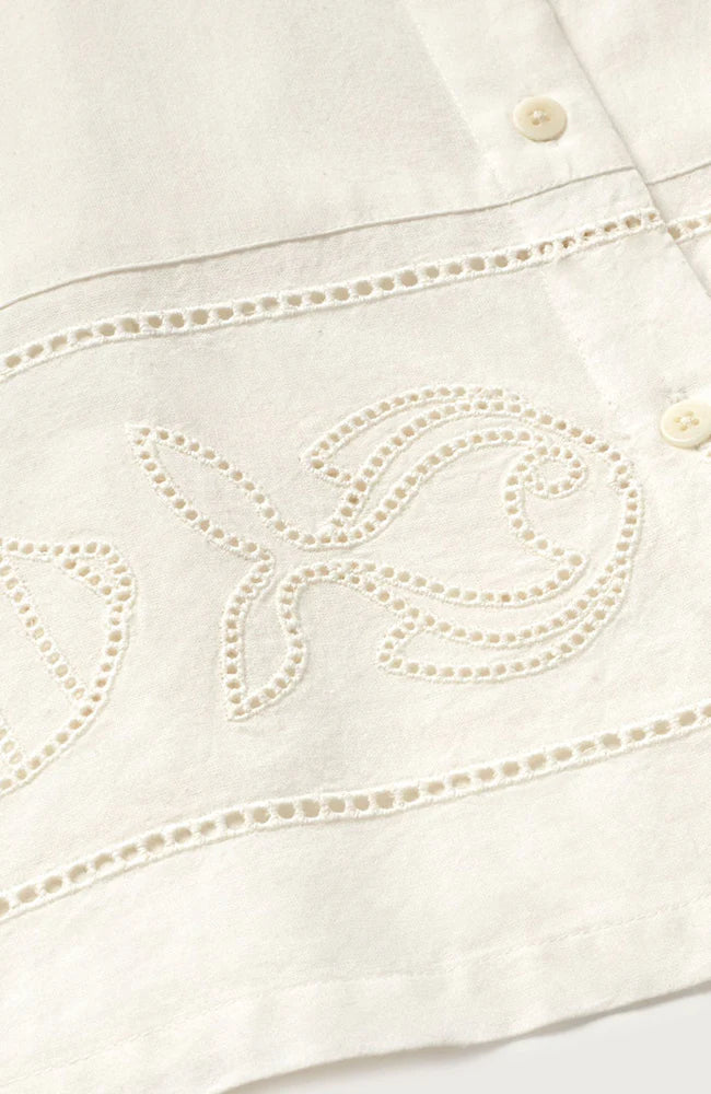 White Vainica Ane Blouse