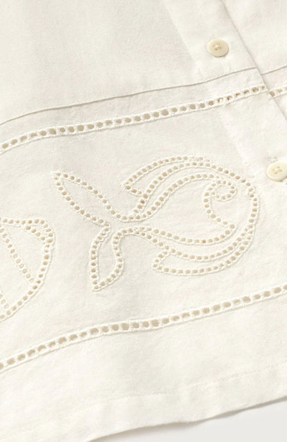 White Vainica Ane Blouse