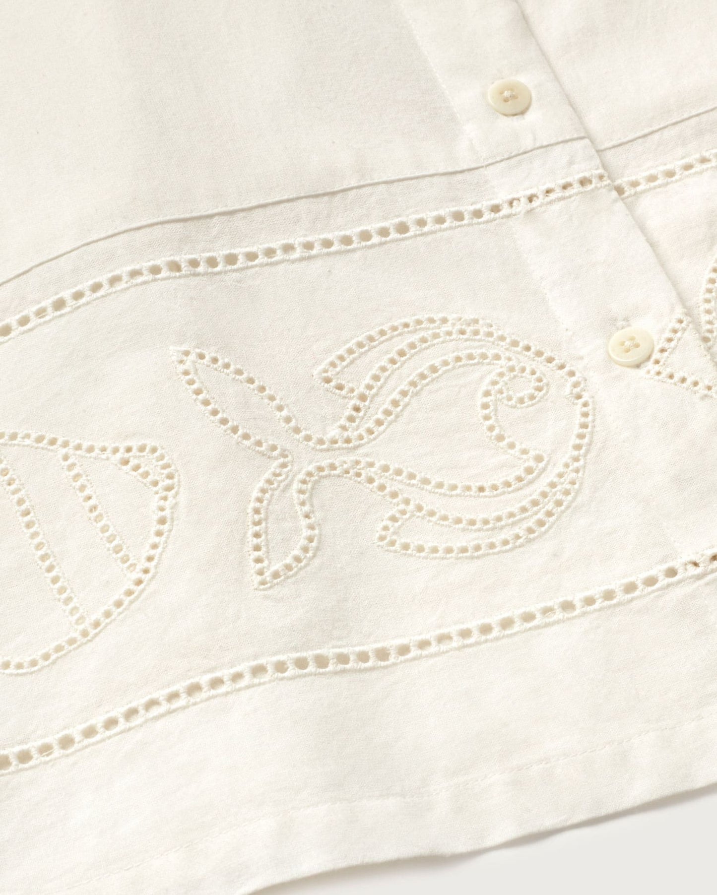 White Vainica Kurtis Shirt