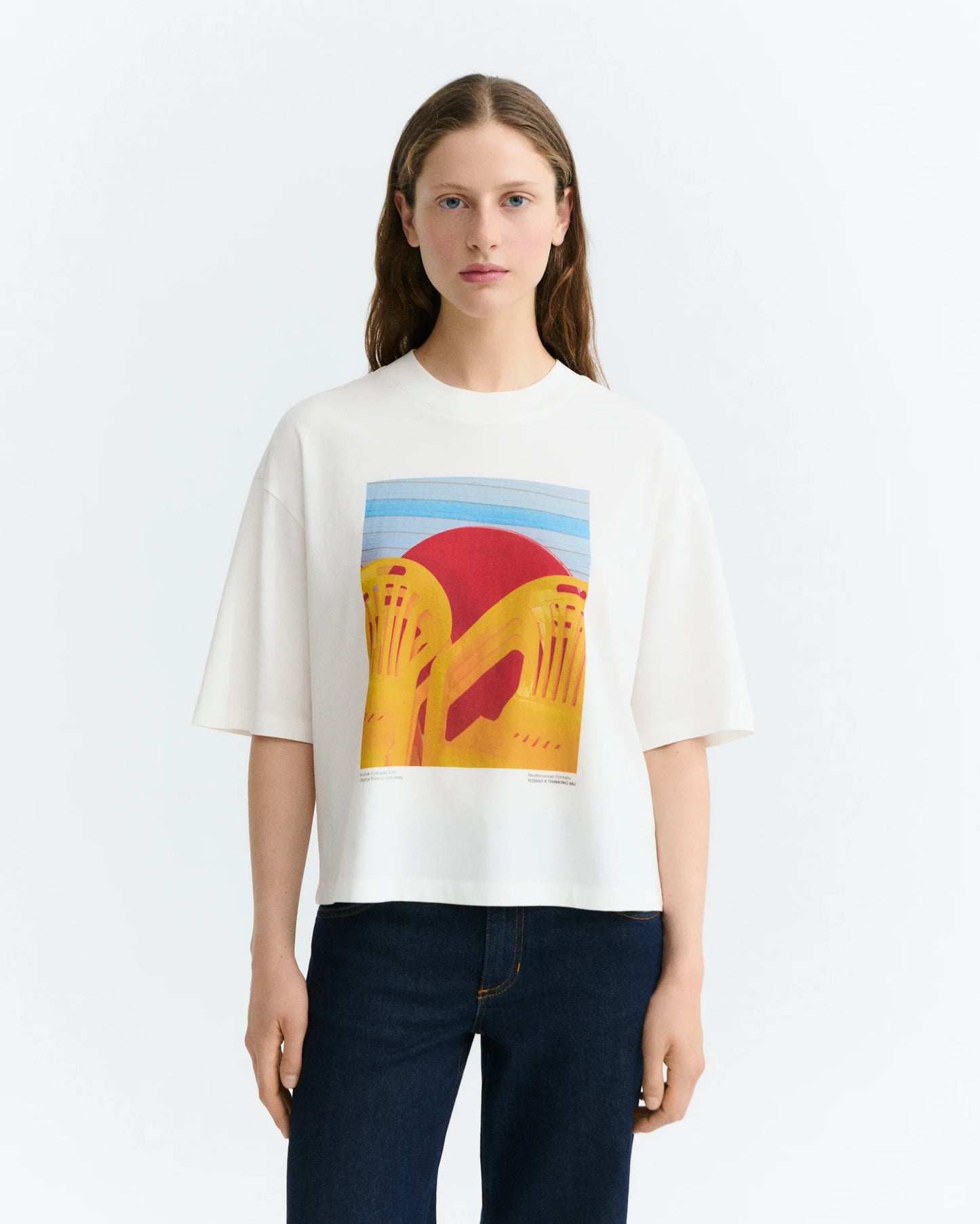 Yosigo Chair White Lena Tee