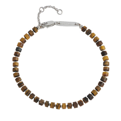Tigers Eye Rondelle Bracelet