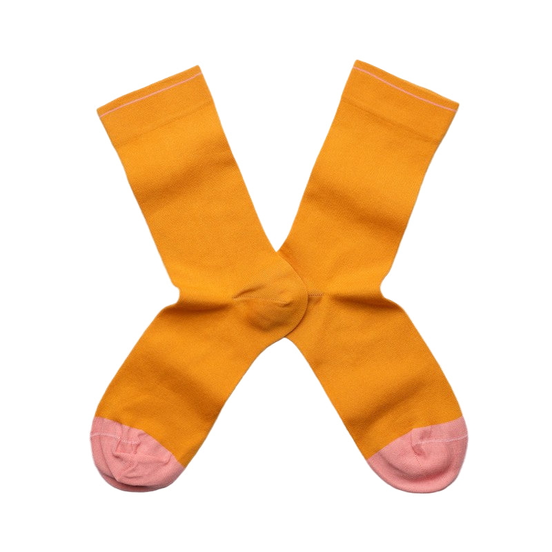 Chaussette Uni Curcuma