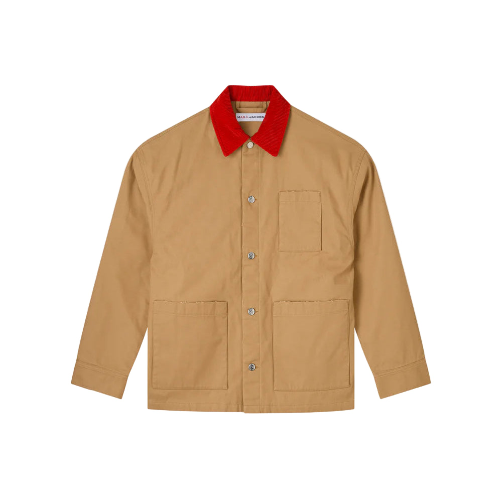 Unisex Lined Jacket W Contrast Collar Jacket