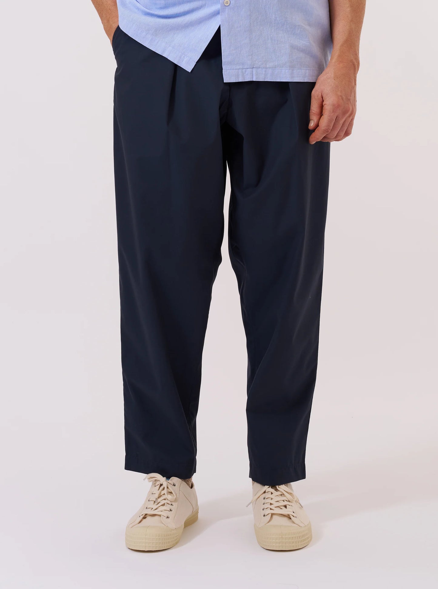 Pleated Track Pant