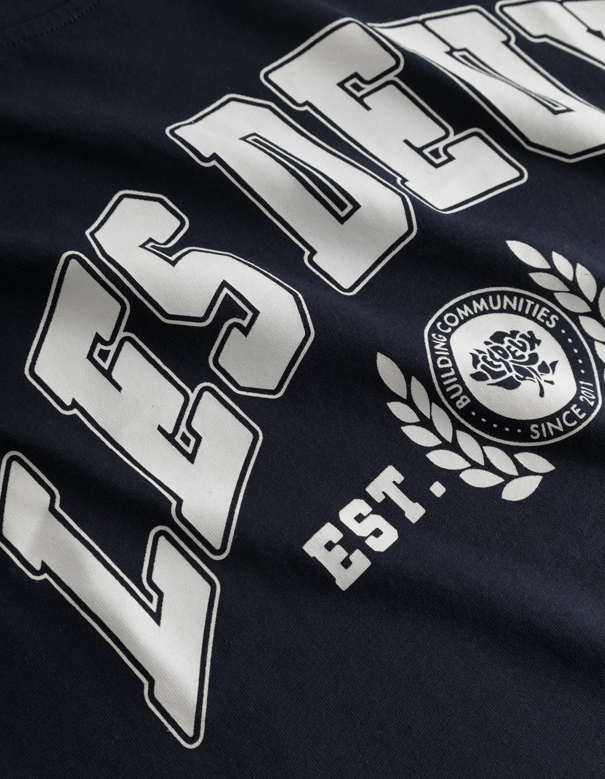 Dark Navy Light Ivory University T-Shirt