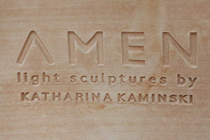 Santalwood Beige Light Sculpture 3kg