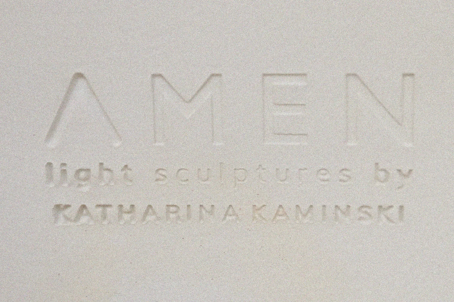 Ginger White Light Sculpture 3kg