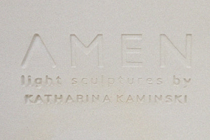 Ginger White Light Sculpture 3kg