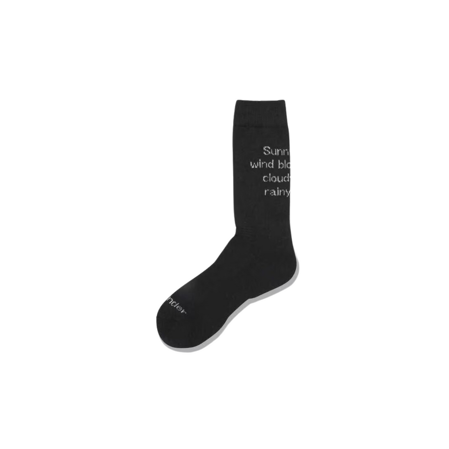 Pe/Co Pile Socks Black (women)