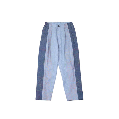 TAKA ELASTIC WAIST TROUSER WITH REVERSE PLEAT