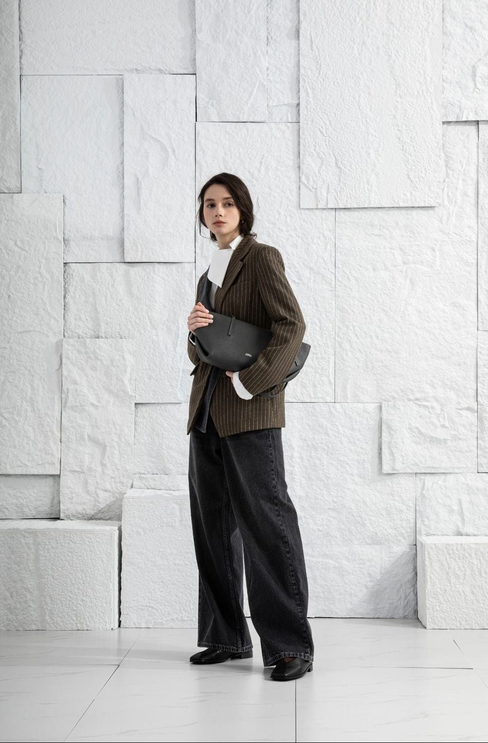 Loose Fit Jeans Dark Grey