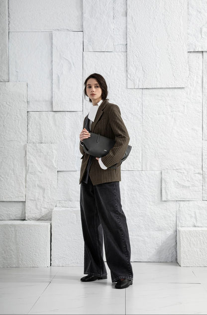 Loose Fit Jeans Dark Grey