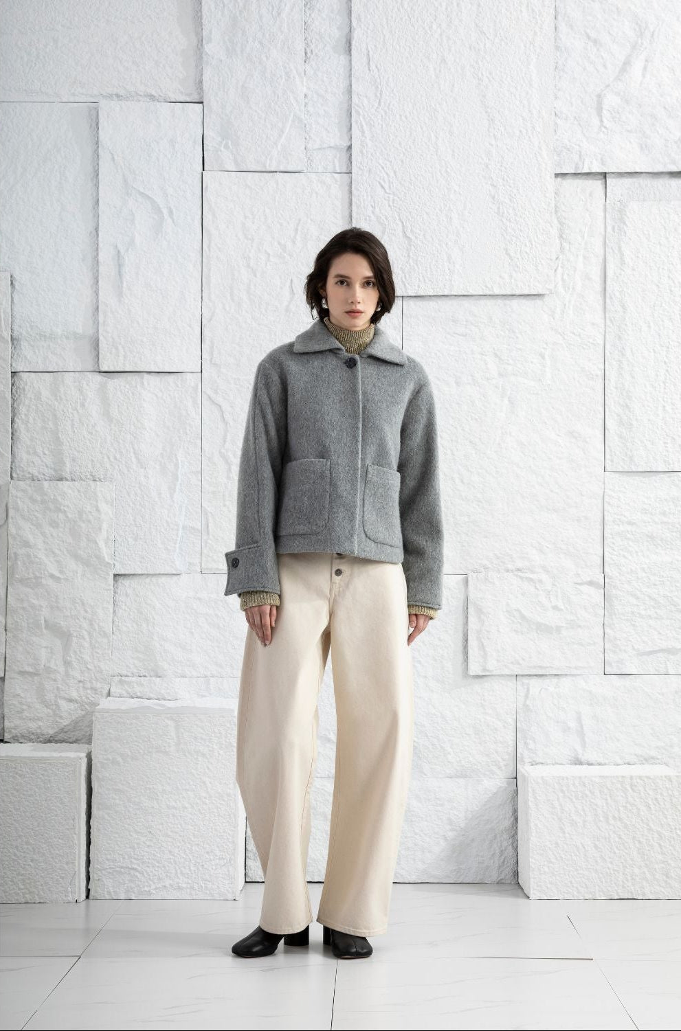 Hairy Wool Jacket – kapok
